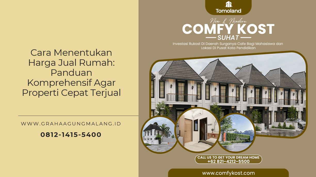 Cara Menentukan Harga Jual Rumah: Panduan Komprehensif Agar Properti Cepat Terjual
