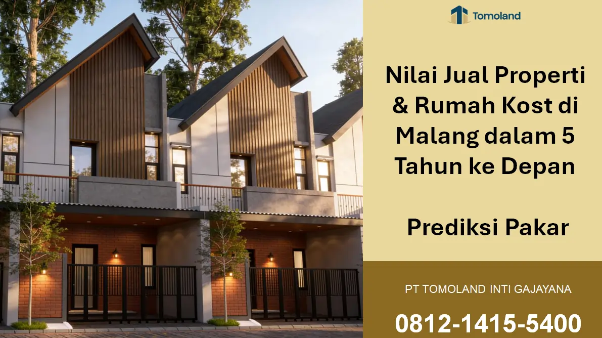 Nilai Jual Properti & Rumah Kost di Malang dalam 5 Tahun ke Depan: Prediksi Pakar