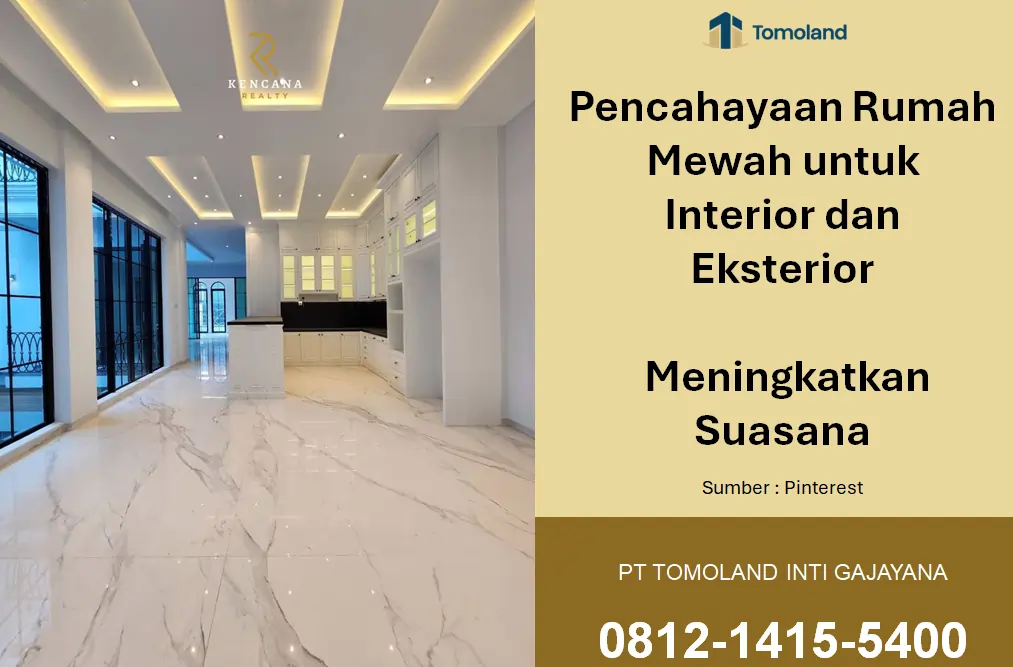 Pencahayaan Rumah Mewah untuk Interior dan Eksterior: Meningkatkan Suasana