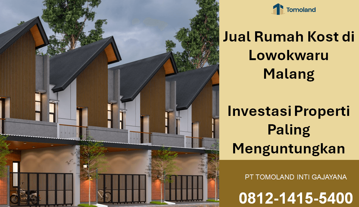 Jual Rumah Kost di Lowokwaru Malang: Dekat Kampus, Potensi Sewa Stabil