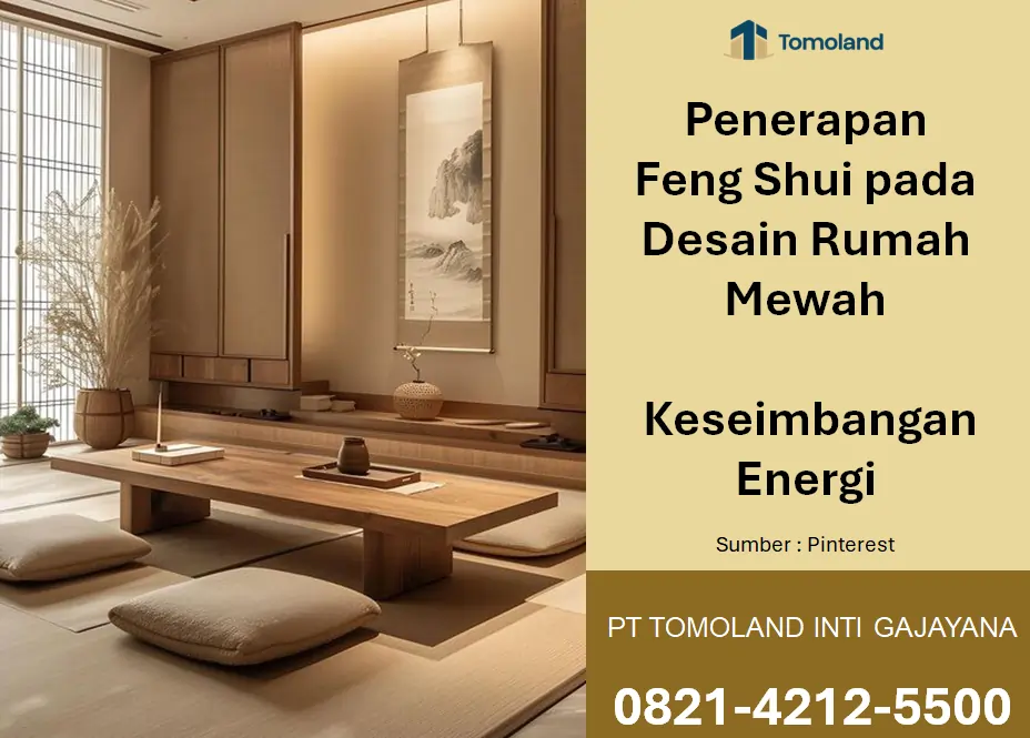 Penerapan Feng Shui pada Desain Rumah Mewah: Keseimbangan Energi