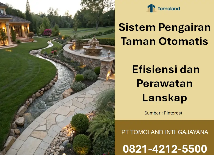 Sistem Pengairan Taman Otomatis: Efisiensi dan Perawatan Lanskap