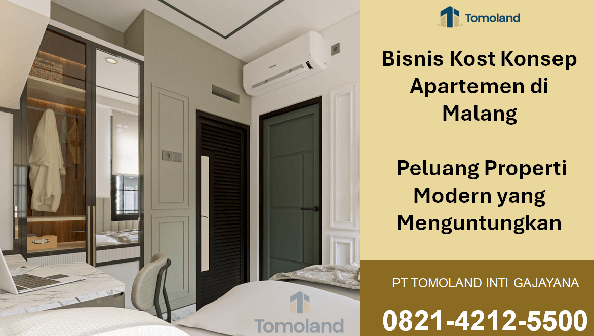 Bisnis Kost Konsep Apartemen di Malang: Peluang Properti Modern yang Menguntungkan