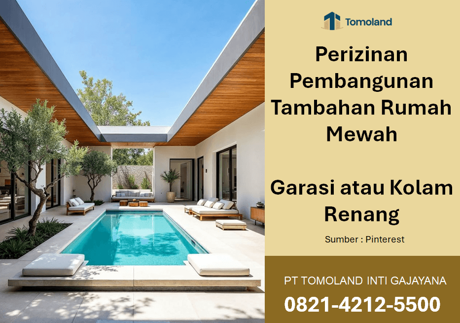 Perizinan Pembangunan Tambahan Rumah Mewah: Garasi atau Kolam Renang