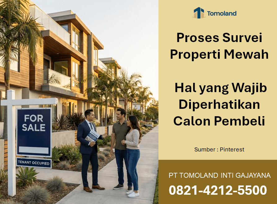 Proses Survei Properti Mewah: Hal yang Wajib Diperhatikan Calon Pembeli