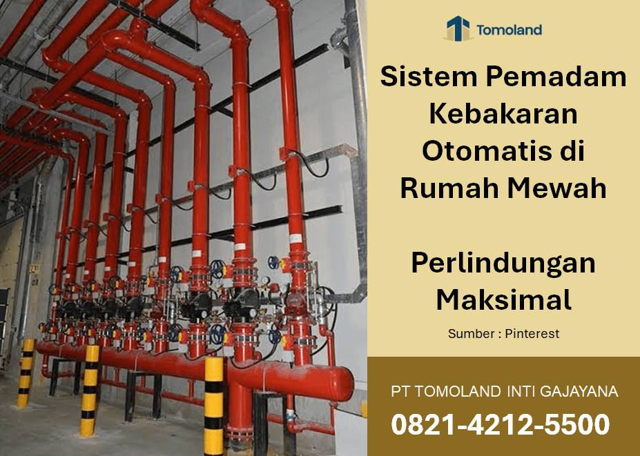 Sistem Pemadam Kebakaran Otomatis di Rumah Mewah: Perlindungan Maksimal