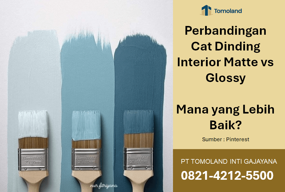 Perbandingan Cat Dinding Interior Matte vs Glossy: Mana yang Lebih Baik?