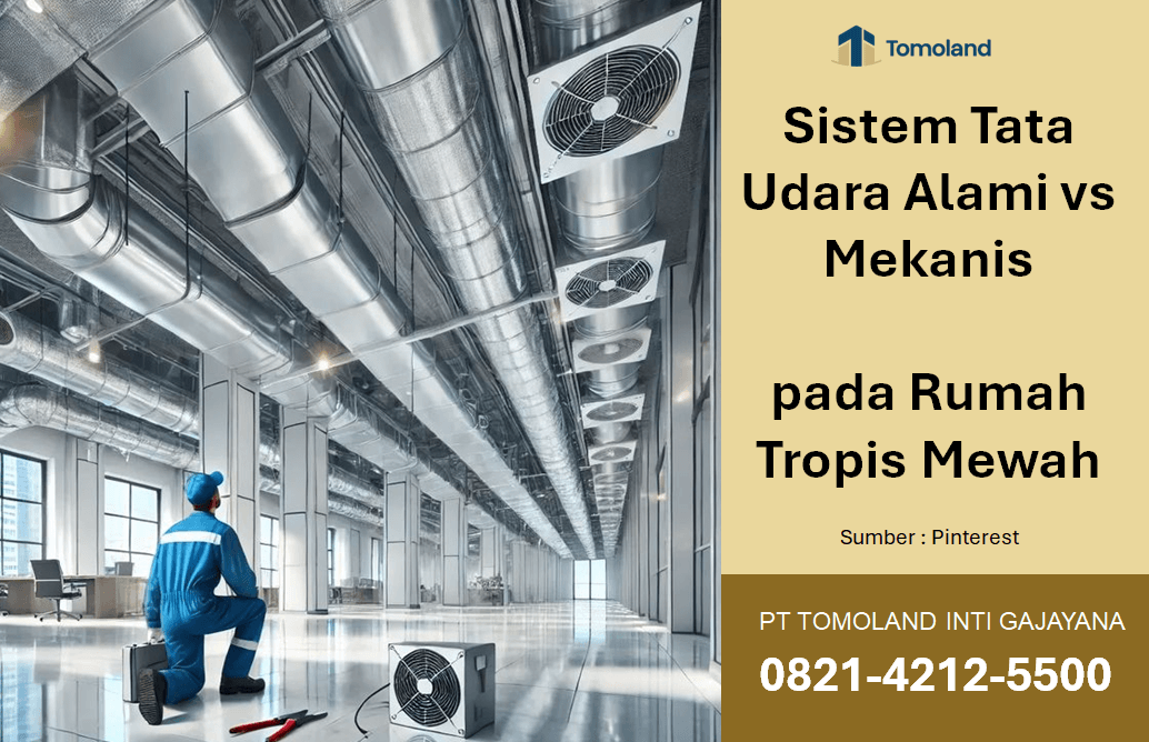 Sistem Tata Udara Alami vs Mekanis pada Rumah Tropis Mewah