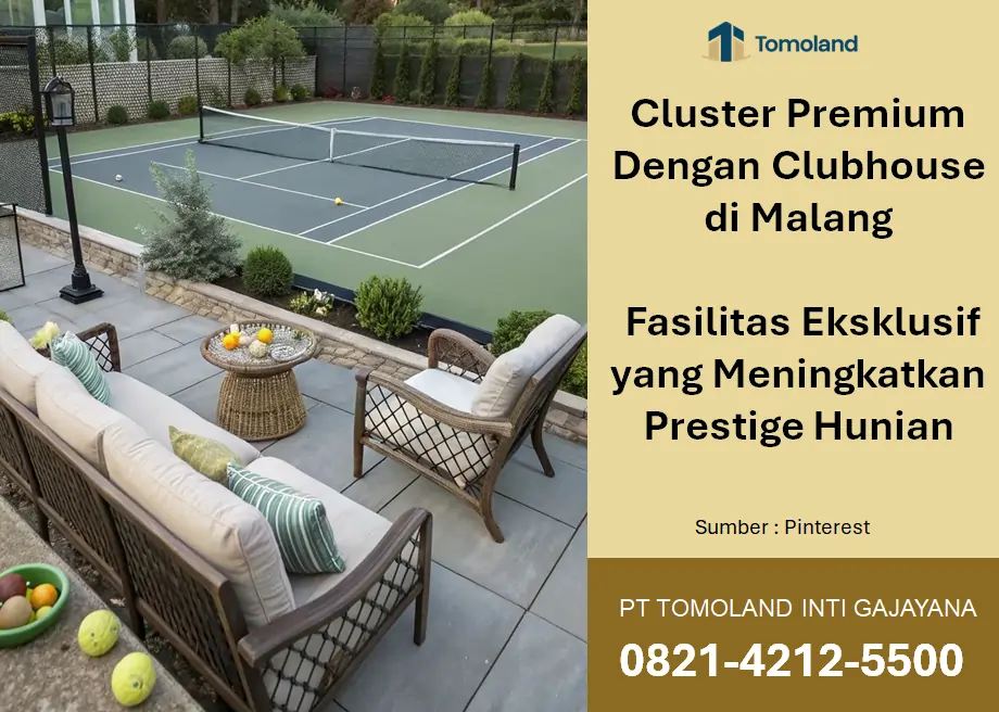 Cluster Premium di Malang Dengan Clubhouse: Fasilitas Eksklusif yang Meningkatkan Prestige Hunian