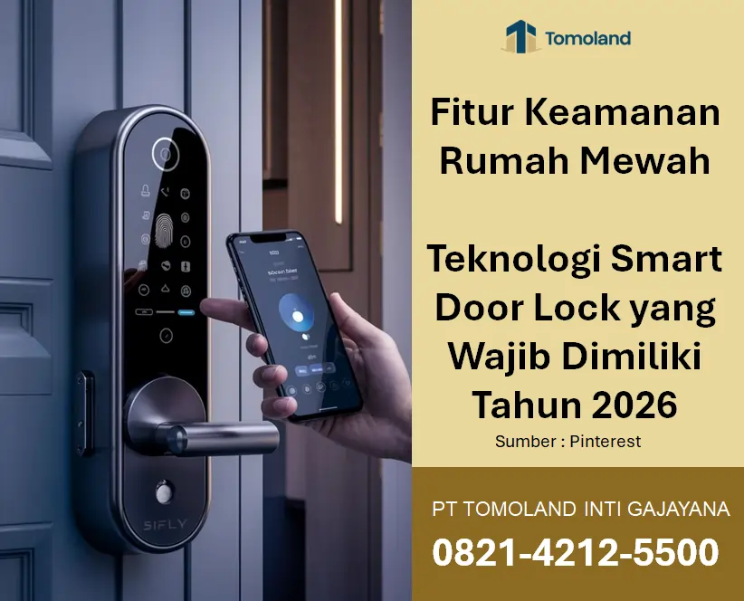 Fitur Keamanan Rumah Mewah: Teknologi Smart Door Lock yang Wajib Dimiliki Tahun 2026