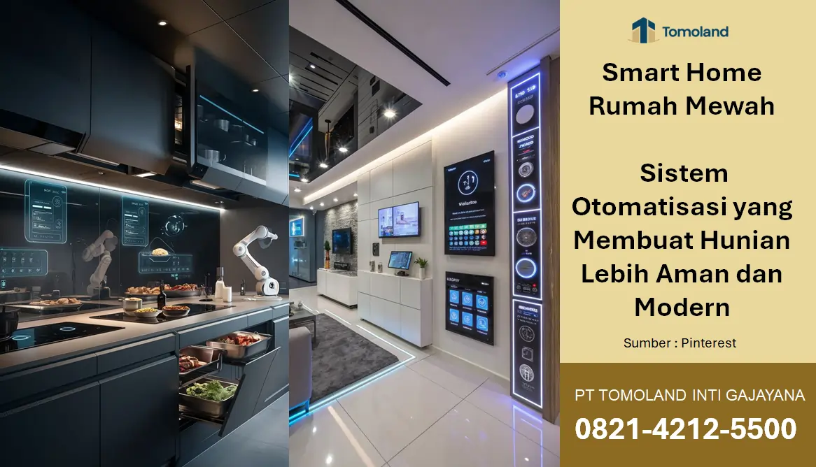 Smart Home Rumah Mewah: Sistem Otomatisasi yang Membuat Hunian Lebih Aman dan Modern