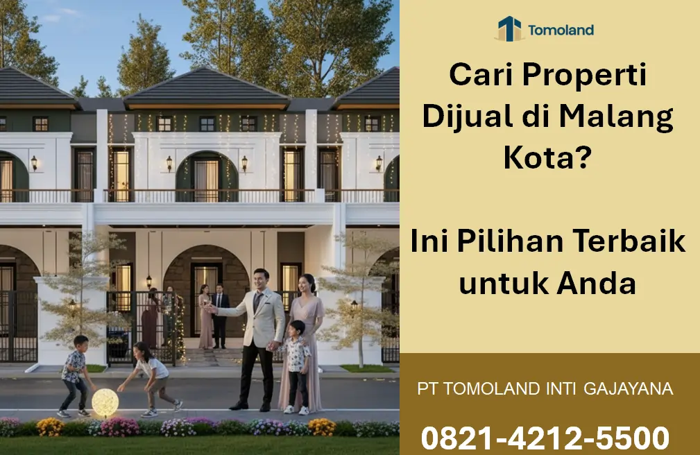 Properti Dijual di Malang Kota, Pilihan Rumah Strategis untuk Investasi | Graha Agung by Tomoland