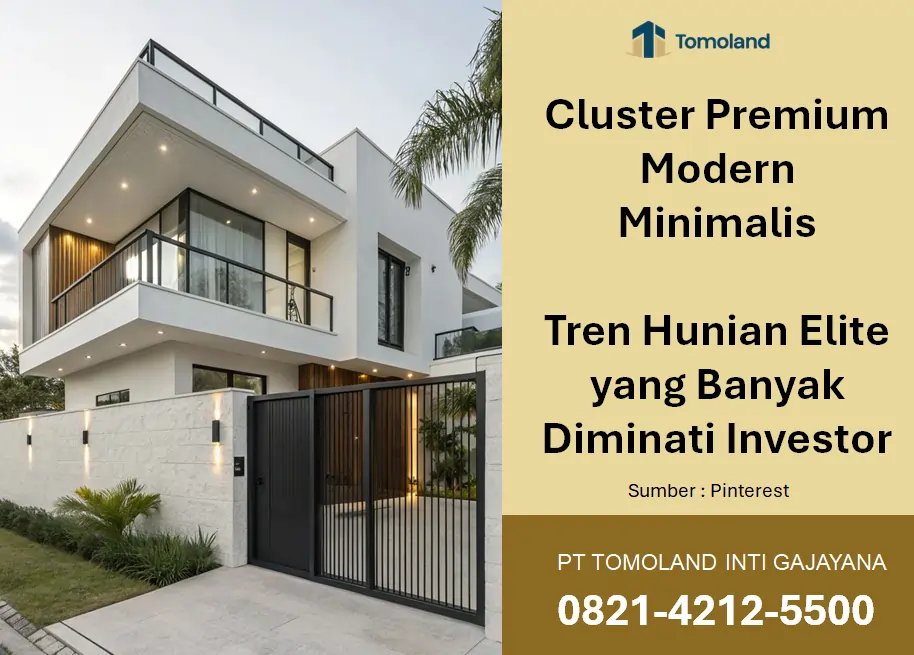Cluster Premium Modern Minimalis: Tren Hunian Elite yang Banyak Diminati Investor