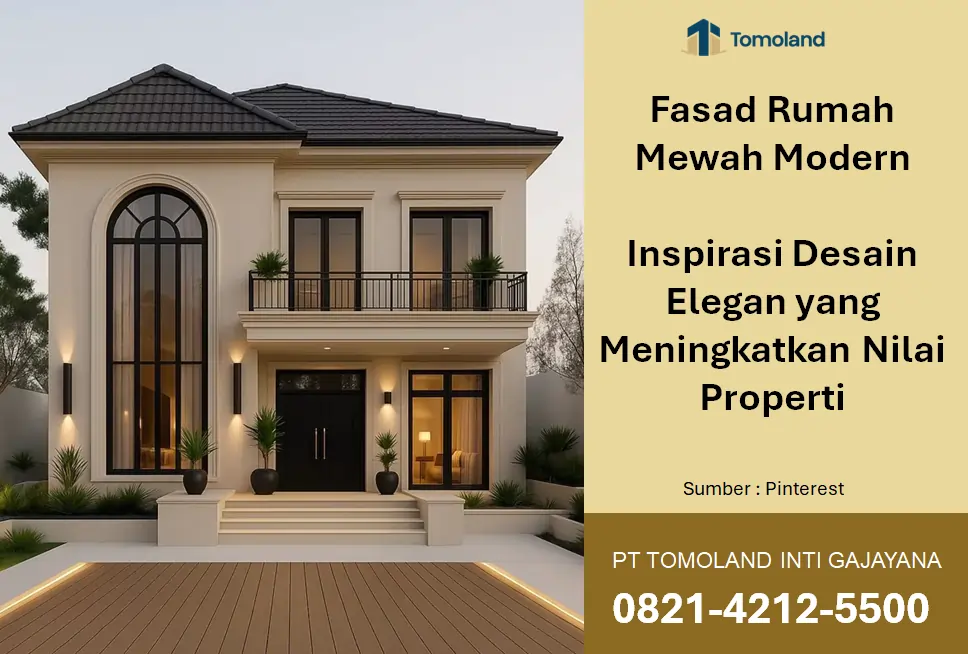 Fasad Rumah Mewah Modern: Inspirasi Desain Elegan yang Meningkatkan Nilai Properti