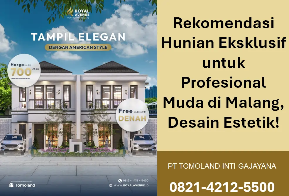 Hunian Eksklusif untuk Profesional Muda di Malang dengan Fasilitas Premium | Graha Agung by Tomoland
