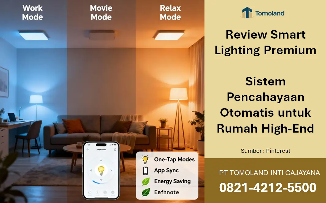Review Smart Lighting Premium: Sistem Pencahayaan Otomatis untuk Rumah High-End