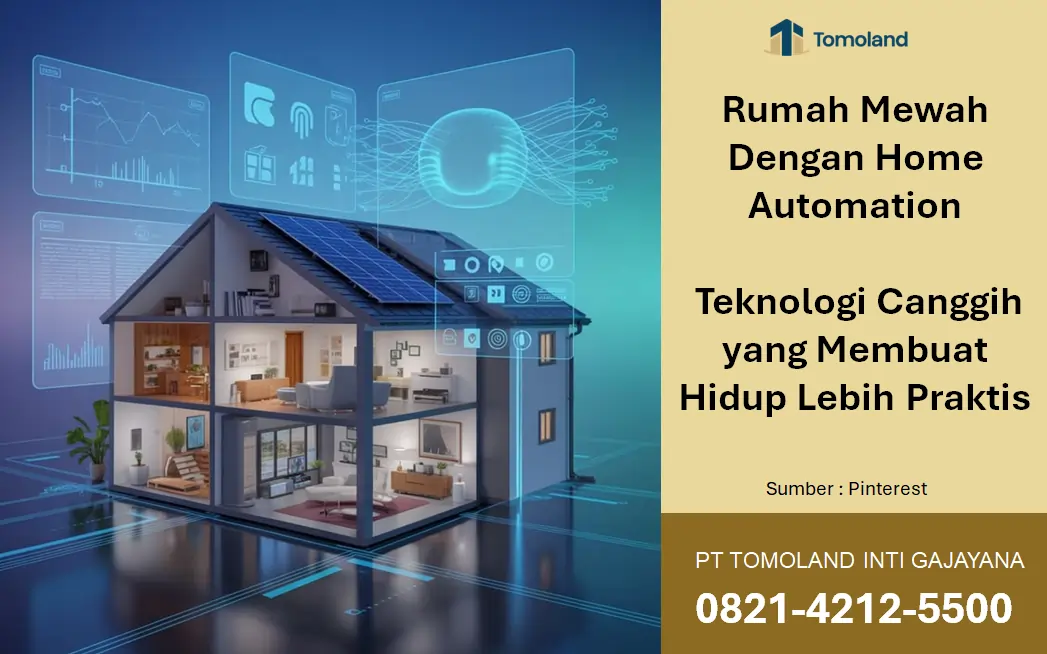 Rumah Mewah Dengan Home Automation: Teknologi Canggih yang Membuat Hidup Lebih Praktis