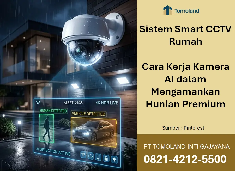 Sistem Smart CCTV Rumah: Cara Kerja Kamera AI dalam Mengamankan Hunian Premium