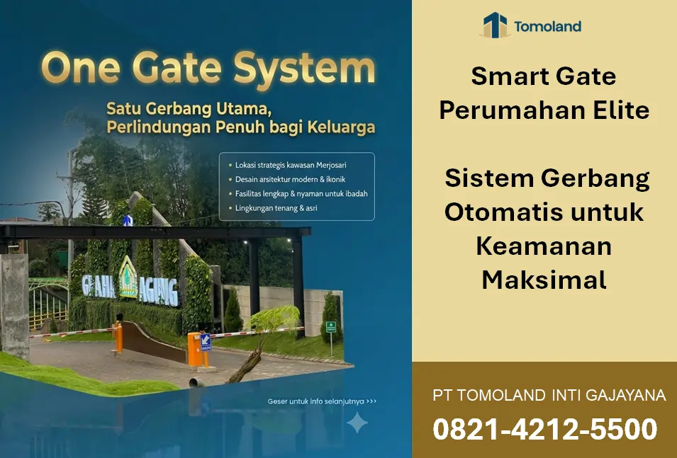 Smart Gate Perumahan Elite: Sistem Gerbang Otomatis untuk Keamanan Maksimal