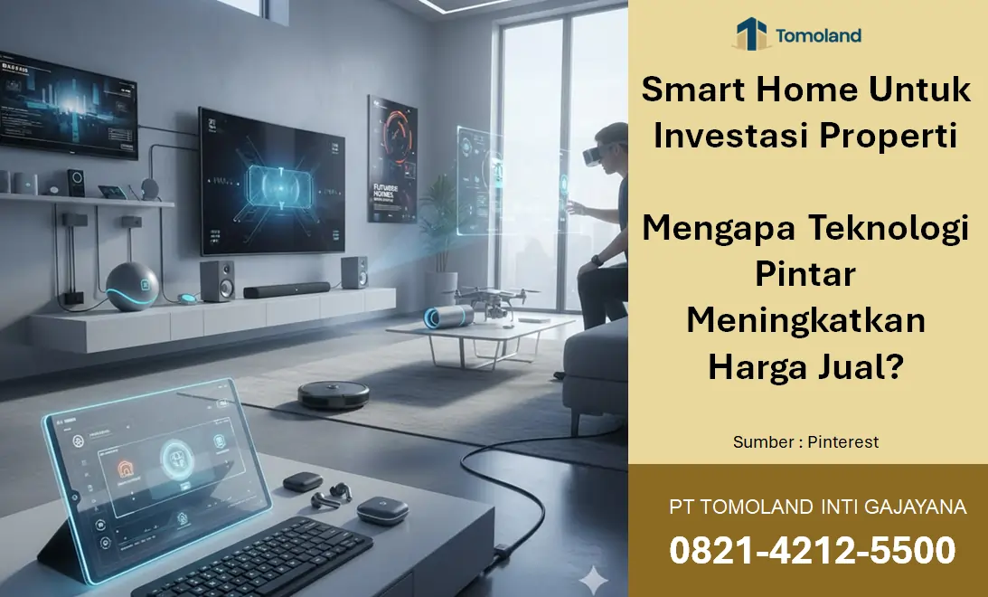 Smart Home Untuk Investasi Properti: Mengapa Teknologi Pintar Meningkatkan Harga Jual?