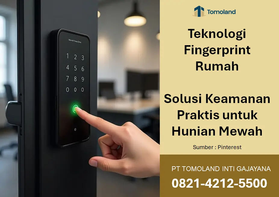 Teknologi Fingerprint Rumah: Solusi Keamanan Praktis untuk Hunian Mewah
