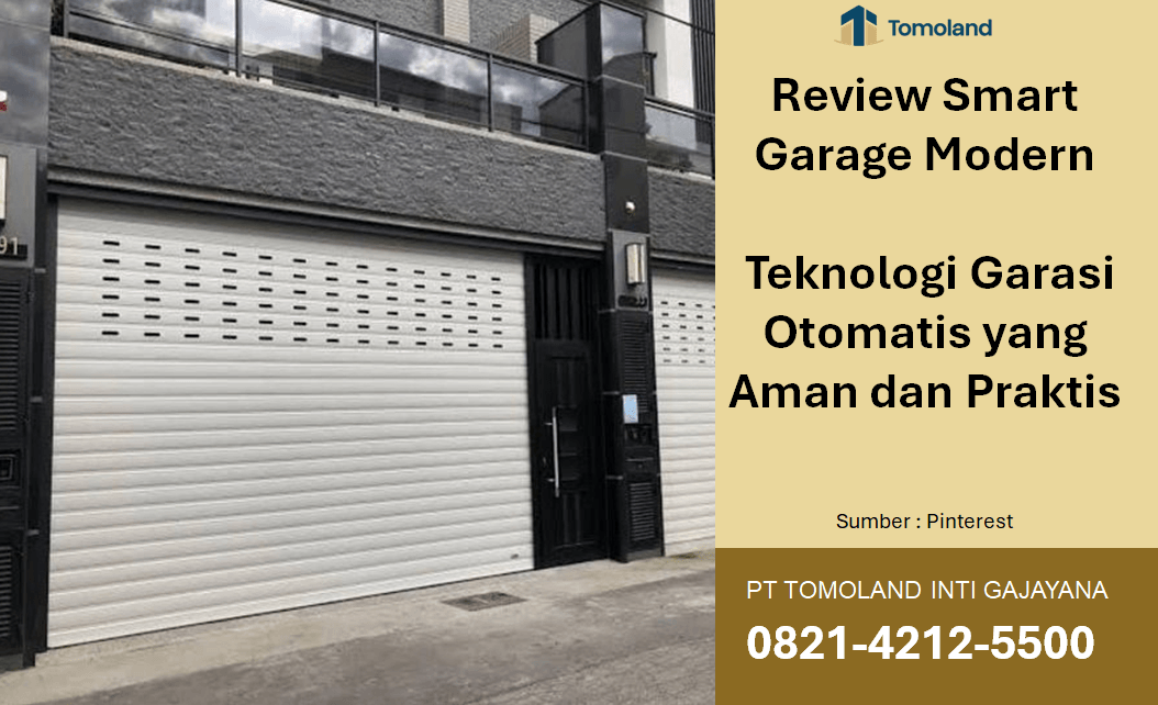 Review Smart Garage Modern: Teknologi Garasi Otomatis yang Aman dan Praktis