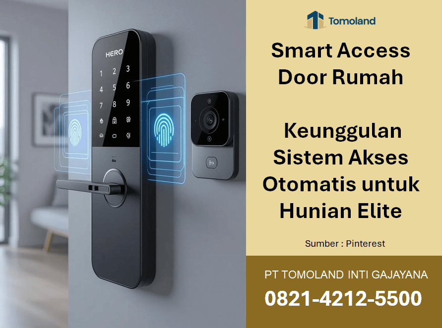 Smart Access Door Rumah: Keunggulan Sistem Akses Otomatis untuk Hunian Elite