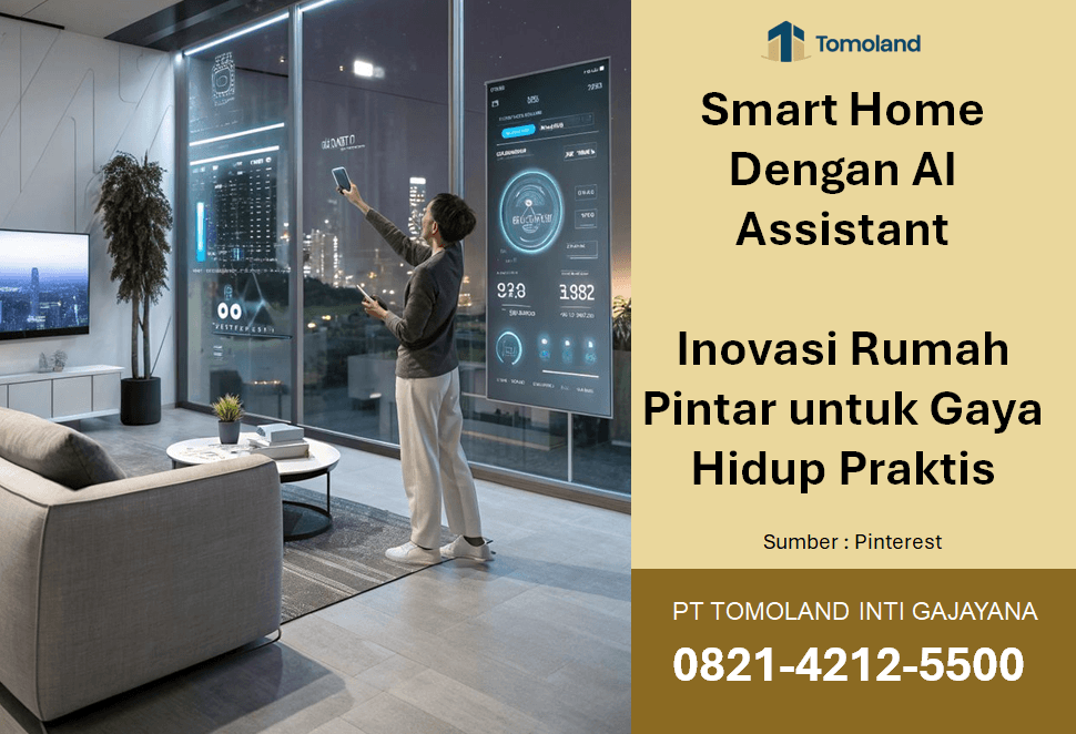 Smart Home Dengan AI Assistant: Inovasi Rumah Pintar untuk Gaya Hidup Praktis