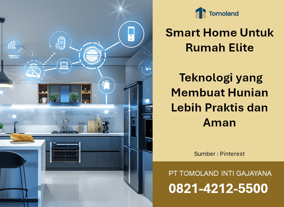 Smart Home Untuk Rumah Elite: Teknologi yang Membuat Hunian Lebih Praktis dan Aman