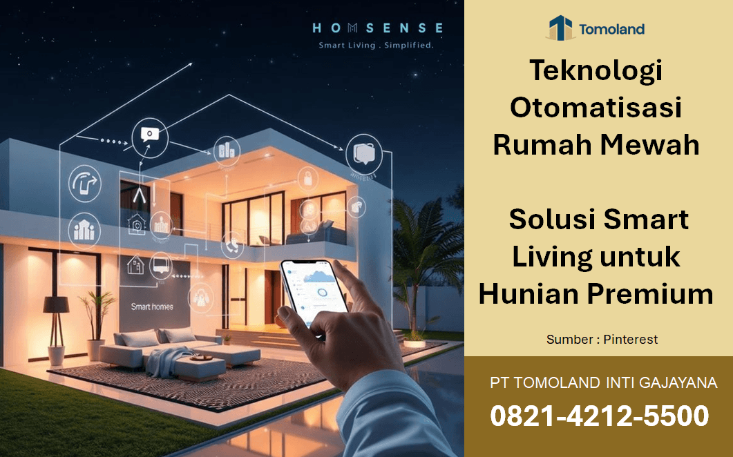 Teknologi Otomatisasi Rumah Mewah: Solusi Smart Living untuk Hunian Premium